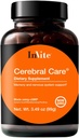 InVite Health Brain Health Care ™ - Wspiera zdrowie mózgu w tym pamięć, koncentrację, uwagę i nastroje - Zawiera Inozytol, Acetyl- L- Karnityna, Cholina, Fosfatydylseryna, Astaksantyna - 30 Sług (2- Pack)