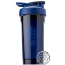 BlenderBottle Sport Shaker Butelka z drutu Whisk, 28- Ounce, Blue - Trzęsienie protein & Hydration dla sportowców & Fitness Entuzjastów, Easy Mixing, Trwałe i Lekkie, Lockable Lid