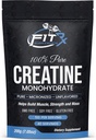 FITRxSupplements.com Czysty proszek monohydrat kreatury - Zero dodanych składników - No Calories, 5g na serwowanie, Unflavored 40 Servings, 200g, Szybkie rozpuszczenie