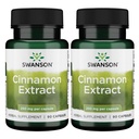 Ekstrakt z cynamonu Swanson (250 mg, 90 kapsułek) (2 opakowania)