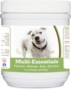 Healthy Breeds Pit Bull, Biały, Multi- Essentials Proszek dla psów - idealny suplement witamin, minerałów i przeciwutleniaczy dla Twojego psa - 8 oz
