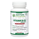 Zaytun Halal Vitamin B12 1000mcg, Promotes Energy Production, Metabolism and Healthy Nervous System - Vegetarians and Vegans Formula - Dairy-Free - 4 Months Supply - Made in USA