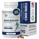 Nektar Nectar Bone & Joint Supplements for Men & Women - Wspiera zdrowie kości, siłę i wzrost z wapniem, witaminą D, magnezem i Strontem - Bone Builder Formuła dla maksymalnej absorpcji -90 Czapki