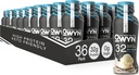 OWYN Only What You Need Pro Elite Vegan Wysokie Białko Keto Shake, 32g Białko, 9 Amino Acids, Omega-3, Prebiotyki, Trenout and Recovery, 0g Węglowodory netto, Zero Sugar (Vanilla, 12 Fl Oz (Pack of 36)