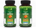 Irwin Naturals Maksymalna wytrzymałość 3- in-1 Blocker Carb - 84 Płynne Soft- żele, Opakowanie 2 - Neutralizacja węglowodanów - 84 Łączne służby