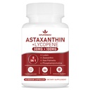 Astaksantyna i likopen 70mg, suplement astaksantyny z fosfatydylocholiną, luteiną i zeaksantyną, potężny suplement przeciwutleniaczy dla skóry, oka i zdrowia stawów (60 kapsułek)