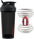 Hydraugh Cup Power Shaker w / Ważona whisky, 28oz - Szybsze mieszanie, Mniej shaking wymagane, Clump- wolna shakes protein, Shaker Cup (Polipropylen, czarny)