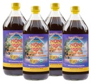 Tahiti Trader Style Wysokiej mocy Sok Noni - Czysty sok owocowy Noni fermentowany do Oceanu - Organiczny przeciwutleniacz Superfood wspierający energię i zdrowie ciała - (32oz, 4 Pack)