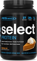 Pescience Wybierz proszek białkowy, serwatka i mieszanka kazeiny, czysty proszek białkowy dla kobiet i mężczyzn, niskie kalorie, niskie węglowodany, Keto Friendly, Gluten Free - Pumpkin Pie, 27 Słupki