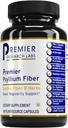 Premier Research Labs Premier Psyllium Fiber - Psyllium Husk Kapsułki, High Fiber Pills dla dorosłych, dla kobiet i mężczyzn, Daily Support for Digestive Health - 180 Kapsułki wegetariańskie