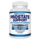 Arazo Nutrition Prostate Supplement - Saw Palmetto + 25 Herbs - Redukcja częste oddawanie moczu, Redukcja wypadania włosów, Stamina wsparcia - Pojedynczy Homeopatic Herbal Extract Suplementy zdrowotne - Kapsułka lub Pill