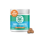 Doggie Dailies Puppy Probiotic Soft Chews, Digestive, Pumpkin, 120 Count | Probiotics & Digestive Enzymes, Supports Digestive Health, Immune Function & Puppy Development, Daily Soft Chews