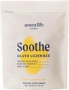 Ameo Life Colloidal Silver Liquid Drops 150 µg z miodem Lemon Flavor - 100 Count Immune Supplement Supplement, Natural Colloidal Silver Cough Drops Alternative - Wegan, Gluten- Free & Non-GMO