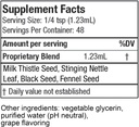 Milky Mama Lady Leche Lactation Supplement - 2oz nalewka Karmienie piersią Wsparcie dla zwiększenia podaży mleka - Ziołowe Milk Supply Supplements with Milk Thistle, Black Seed