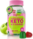Keto Acv Gummies dla zaawansowanej utraty wagi: Jabłko Cider Gummies z witamin do wspierania trawienia, Metabolizm, & Zdrowie immunologiczne - Cukru wolne 80