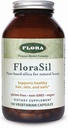 Flora - Supplement krzemionkowy FloraSil - Natural Beauty Support - Supports Hair, Skin, Nail & Bone Strength - Silica oparta na plancie z Horsetail Extract - Vegan - 180 Kapsułek (180 Sług)