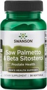 Swanson Saw Palmetto i Beta Sitosterol 30 Sgels