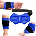 ZNÖCUETÖD Pack Ankle Ice Pack Zawijanie do Opuchlizny, Pakiety na stopy żel do injuires wielokrotnego użytku, Gorące zimny Pack kompresji dla uśmierzenia bólu, Achilles Tendonitis, Plantar Fascilitis, Sprained, Chirurgia Recovery