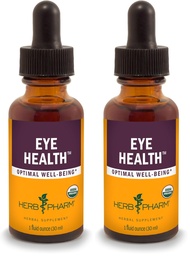 Herb Pharm Eye Health Liquid Herbal Formula z Bilberry i Goji Liquid Extracts - 1 unce (Opakowanie 2)