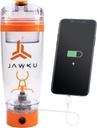 JAWKU POWER BUTELKA SHAKER TERAZ Z ZAMKNIĘCIEM ZAMKNIĘCIA / / Silny 11 000 RPM Mikser i Built- W ładowarce do urządzeń / 600ml (20oz.). BPA Free / * NOWY * ZAWIERAJĄCY PROSZĘ