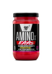 BSN Amino X EAA, Odzysk mięśni & Endurance, 10 g Esential Amino Acids, 5g BCAA, Zero Sugar, Kofeina wolna, Arbuz Splash, 13.2oz, 25 Służenie