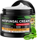 Antygrzybicze krem do stóp Athlete 'a, Ringworm & Jock Itch - Clotrimazole 1% Made in USA - Dodatkowy pierścień siłowy Worm, Jock Itch Cream, Anti Fungal Sports Foot Treatment for People Skin Grzyb - 2 oz