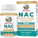MaryRuth Organic Supplement NAC Supplement N- Acetyl Cysteine Supply 124; 2 Month Supply Supply 124; NAC 1000mg per Serving Signature 124; Vegan Capsules Supples 124; Glutamina Prekursor 124; Amino Acid Supple124; Non-GMO Supply 124; Gluten Free Supplement 124; 120 Count Supples 124; 60 Servings