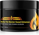 Hot Cream for Belly Fat Burner, Weight Loss Sweat Workout Enhancer żel, Fat Burning Cream for Stomach Fat Burner, Cellulite Cream Slimming and Shaping Body, głębokie masaż tkanek i mięśni