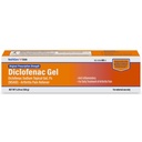 HealthCareAisle Diclofenac Gel, 1%, zapalenie stawów Relief Pain - 150 g tuba - Oryginalna siła przepisania (NLPZ)