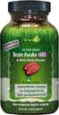 Irwin Naturals Brain Awake Max3 + Nitric Oxyde Booster 60 Liquid Softgel