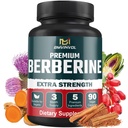 5- in-1 Berberyjski HCl z Ceylon Cynamon, Mleko Thistle, Turmeric, Karczoch - 90 Kapsułki na 3 Miesiące dostaw