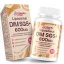Suplement Liposomal DIM SGS - Suplement hormonowy dla kobiet i mężczyzn, Suplementy estrogenowe Zawiera Sulforaphane Glukozynolan, Witamina E, Owoce granatu - Detoks i przeciwutleniacz (1 opakowanie)