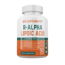 1 butelka R- ALA R- Alpha Kwas lipowy 200 mg 90 kapsułek