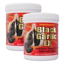 Umeken czarny czosnek EX, Fermentowany koncentrat z witaminą B, Allicin, Amino Acid, Fermentowany czarny czosnek Suplement, Oyster Extract, Ginger, 4- 6 Miesiąc dostaw, 6.4 Ounce 180g Butelka, Opakowanie 2