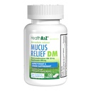 HealthA2Z ® Mucus Relief DM DEM 124; Dextromethorphan HBr 20mg Equipment 124; Guaifenesin 400mg Equipment 124; No Benzene Equipment 124; Cough, Natychmiastowe uwalnianie, Niepowlekane (120 Count (Pack of 1))