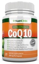 CoQ10 200mg (podwójna moc), 120 kapsułek - Koenzym o wysokiej absorpcji Q10 - Naukowo Proven Extra Siła CoQ10 Ubichinon - 4 Miesiące Dostawy