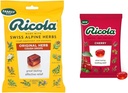 Ricola Original Natural Herb Cough Supressant Throat Drops, 45 Drops, Fights Coughs Natural, Coothes Throats, Natural Soothing Relief & Cherry Throat Drops, 45 Count