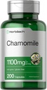 Ekstrakt Horbäach Rumomile Flower 124; 200 tabletek 124; 1100mg Kapsułki 124; Non-GMO, Gluten