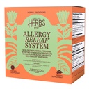 Herbs, Etc. Alergia ReLeaf System - Sezonowy suplement dyskomfortu - Zapewnia wsparcie dla kichania i swędzenia oczu - Wspiera funkcję Sinus - 30 Softgels (30 Służenie)