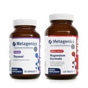 Metagenics Bundle - Thyrosol & Magnezu Glycinate - 90 Hrabia Thyrosol for Thyroid Health - 120 Tablets of Magnezu Glycinate for Nerwowy System Wsparcia
