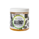 W Clover Natural Dog Allergy Relief Supplement z Turmeric - BioResiliant Treat Powder Suplement dla psów z alergii sezonowych, Mangosteen pomaga utrzymać poziom histaminy