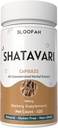 Shatavari Capsules 500mg Xiv 124; koncentrat 10: 1 Extract Xiv 124; Asparagus racemosus Root Herbal Supplement Xiv 124; Non- GMO, Gluten- Free, Tradycyjna formuła ziołowa (120 Ilość (Opakowanie 1))