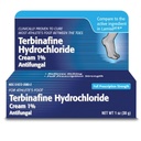 Taro Terbinafine Hydrochlorki krem przeciwgrzybiczy 1% - Sportowe Stopy krem Dodatkowa siła, łagodzi swędzenie i spalanie, Leczy najbardziej Athlete 's Foot, Jock Itch & Ringworm 1 oz