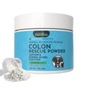 Esencjonalne zwierzęta Colon Rescue Proszek - Herbal Digestive Aid for Dogs & Cats, Fitomucyl, Zdrowy trakt żołądkowo- jelitowy, Certified Organic Herbs, Brak środków konserwujących, Formuła na bazie glicerolu - 1 Oz