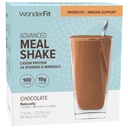 WonderFit by WonderSlim Protein Meal Explacement Shake, Czekolada, Probiotyczne i immunologiczne Wsparcie, Gluten Free (5ct)