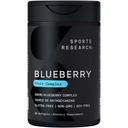 Sports Research Blueberry Kapsułki - Made from Organic Blueberries with Organic Extra Virgin Olive Oil - Non-GMO & Gluten Free - 60 Płynne Softgels
