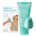 Frida Baby No- Mess Vapor Rub, Baby Vapor Rub for Chest, Neck, Back + Foot, Non- Medicated, Petroleum- Free, Hands- Free Ancipator Tube, Non- Seating, Soothing Eucalyptus & Lavender for Sleep