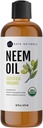 Kate Naturals Neem Oil dla spray roślin. 100% Czysty zimny neem koncentrat z Azadirachtin (16oz, Sejf dla zwierząt domowych, psy)