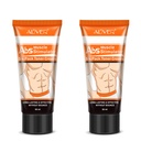 2 Pack Fat Burning Slimming Cream, Hot Cream for Men and Women, Power Abdominal Muscle Cream, Slim Cream, Fat Burner, Tighten Muscles for Abdominal, Arms and Thunders.