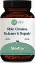 ruved SkinTrio - Neem Supplement with Organic Neem Extract & Amla, Skin & Microbiome Supplement Supplement - 60 kapsułki wegetariańskie (1 liczba)